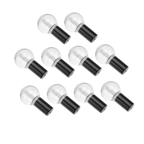 Ipetboom 10piezas Tubos Vacíos De Brillo Labial Recipientes Transparentes Para Cosméticos Para y Muestras