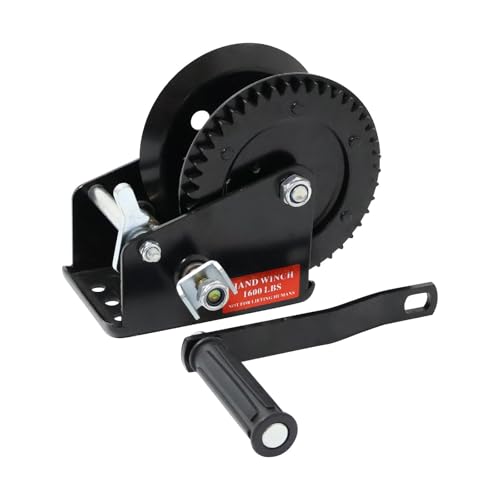Winche manual de mano 800LB para cables y correas miniatura 2