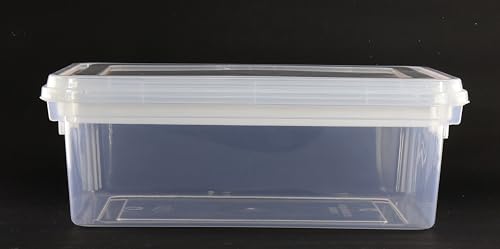 Image of NMII Plastic Bangle Storage Chudi Box | Transparent Multipurpose Jewelry Organizer with Secure Lid & 2 Rods for Bangles | Durable & Lightweight | Perfect for Bangles, Bracelets & Kada for Home, Travel
