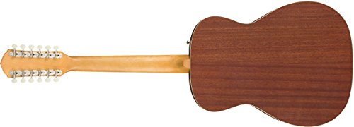 Fender Tim Armstrong Hellcat 12-String Concert Acoustic Guitar, Natural, Walnut Fingerboard #TOP1