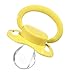 Imagen de Landofgenie Chupete para Adulto Bigshield Tamaño Adulto Chupete-Forma ósea Amarillo