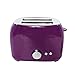 WYFX Toaster Two Slice Toaster Automatic Home Toaster 800W (Farbe : Lila)