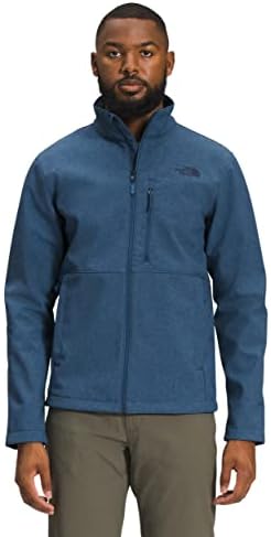 THE NORTH FACE Men’s Apex Bionic 2 Jacket, Shady Blue Heather, Medium