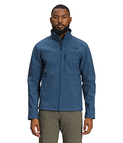 The North Face Apex Bionic Mens Jacket Shady Blue Heather Sz L at