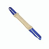 Sprenger Beisswurst für Hunde I sehr Robustes Hundespielzeug aus langlebiger Jute I Tauziehen und Zerrspiele für große Hunde, Bringsel mit 2 Handschlaufen Größe Y (31 x 7 cm)