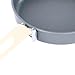 FytStycale Camping Fry Pan, Foldable Handle Heat Resistant Lightweight Non Stick Skillet Cookware for Hiking Travel Backpacking Fishing, M Stainless Steel
