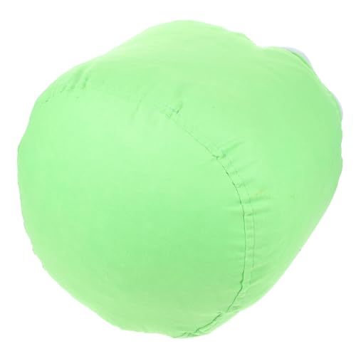 Happyyami Comfortable Round Low Stool for Bathroom Kitchen and Bedroom Non Slip for Foot Washing and Height Assistance Soft Lint and Sponge Material