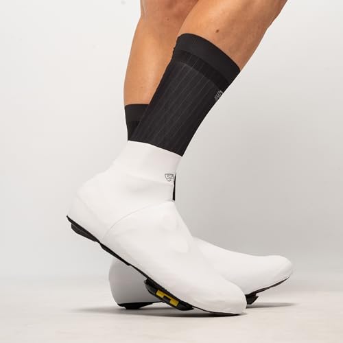 Aquasokz Lo Aero Oversocks – Low-Cut Waterproof & Windproof Race Layer (Kevlar Toe, Silicone Grip) miniatura 2