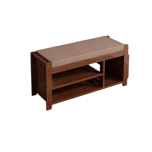 Banc à langer de porte haut de gamme en bois noble
