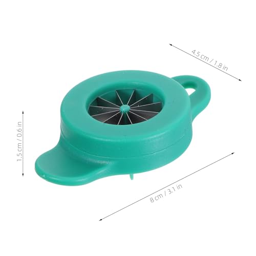 Cortadora manual para cebolla y verduras Healifty verde miniatura 2