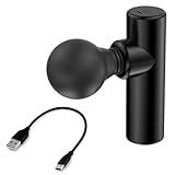 INDIA ECOM Mini Fascial Gun Deep Tissue Muscle Massager Portable Electric Massage Gun for Full Body, Face, Neck & Back Pain Relief Pocket Sized, Quiet, Massager for Home, Gym & Office (ASH-809)