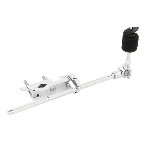 Drum Cymbal Arm Cymbal Stand Extension Arm, 33cm Mount Cymbal Clip Drum Stand Clamp Cymbal Boom Arm with Clamp...
