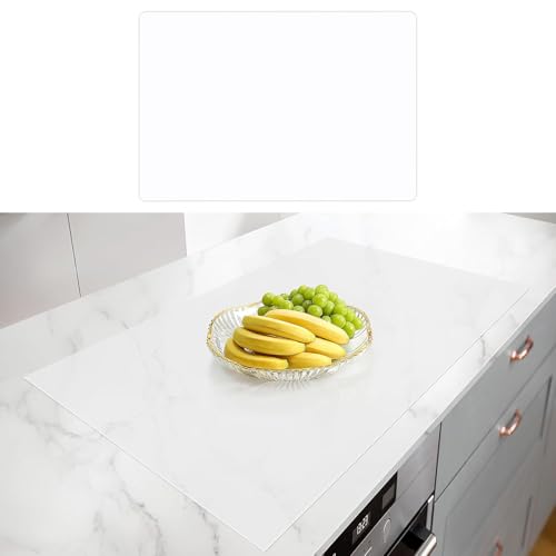 調理台保護マット 特大シリコン 60×40cm シリコンマット カット可能 耐熱260℃ 滑り止め 傷防止 防汚 防水 吸音 丸めて収納 半透明