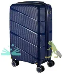 Mala De Bordo Polipropileno Padrão Anac 10kgs Maldivas Leste (AZUL ESCURO)