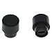 KAISH Pack of 2 Black Barrel Switch Tip 3 Way or 4 Way Pickup Selector Switch Knobs for Tele/Telecaster Made in USA