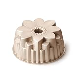 CAROTE Non-Stick Fluted Cake Pan Bundt Pan, Heavy Duty Die Cast Alumimum Bundt Cake Pan For Baking P