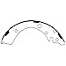 Wagner ThermoQuiet PAB576 Brake Shoe Set, Rear