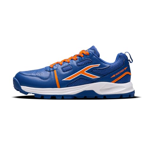Image of Hundred HyperTurf Cricket Shoes | TerraSpike Rubber Studs Men | Embedded Support Plate for Stability | Lightweight & Durable | Ideal for Turf, Ground & Hard Surfaces