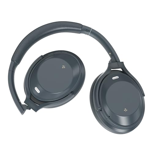 HUNE Auriculares Cascos Inalámbricos Over-Ear con ANC Cancelación de Ruido Activa con Modo Ambiente, hasta 100h Autonomía, IPX4, Bluetooth 5.3, Plástico Reciclado, Marca Modelo Fauna - imagen 7