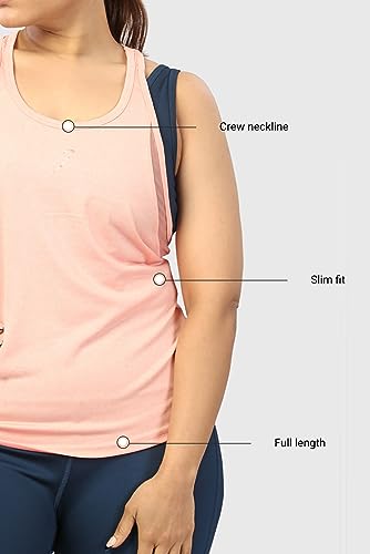 Image of Bold Melange Women's Comfort Fit Activewear Sports and Gym Tank Top