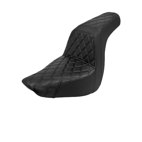 Selle coussin de pilote moto Softail contre le mal de dos pour conducteur et passager