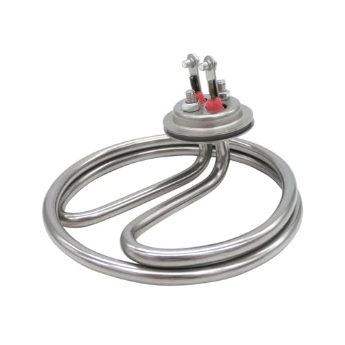 Calentador de toallas eléctrico con plataforma de conservación de calor, 220 V/380 V, 2 kW/2,5 kW/3 kW, brida/disco de acero inoxidable 201, elemento calefactor for carrito de toallas de 46 mm.(380V,3