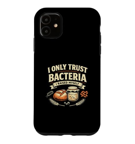 �쐶�y��T���[�h�E I Only Trust Bacteria I Raised �X�}�z�P�[�X iPhone 11 �p