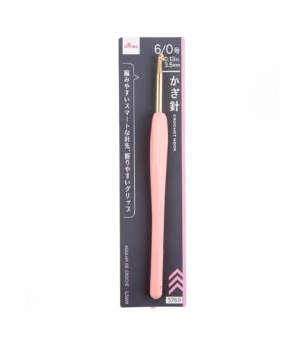 Daiso Crochet Hook Pink (305Mm)
