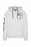  Camp David Herren Hoodie mit Metallic Rubber Artworks