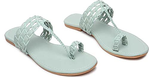 Kenila Stylish Trendy Flats For Women (Green, numeric_6) (B09MZ9P1YY) Amazon Price History, Amazon Price Tracker