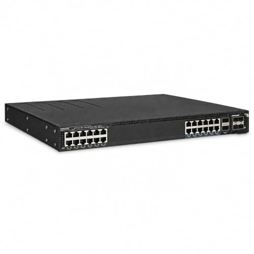 Image of Ruckus ICX7550-24XZP Managed Switch, 24x 100 /1000 /2500 /5000 /10000 Mbps Multigigabit PoE++, 2x 40 /100GbE QSFP+ + Modular Expansion Slot Uplinks, up to 1900W PoE Budget - ICX7550-24XZP