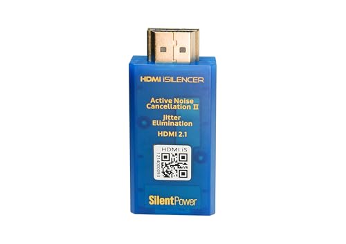 Image of iFi HDMI iSilencer - HDMI Noise Filter with Surge Protection - Active Noise Cancellation - Jitter Elimination - Supports Ultra HD HDR 8K /60Hz & 4K /120Hz