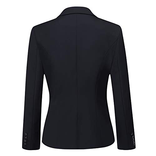 Yunclos Women's 2 Piece Office Lady Business Suit Set Slim Fit Blazer Pant #TOP2
