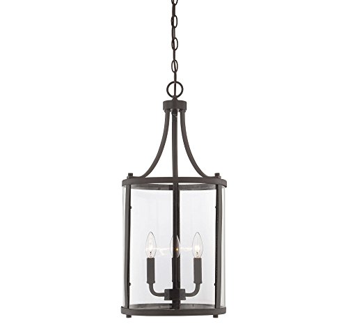 Savoy House 7-1040-3-13, Penrose 3-Light Small Foyer Lantern, English Bronze