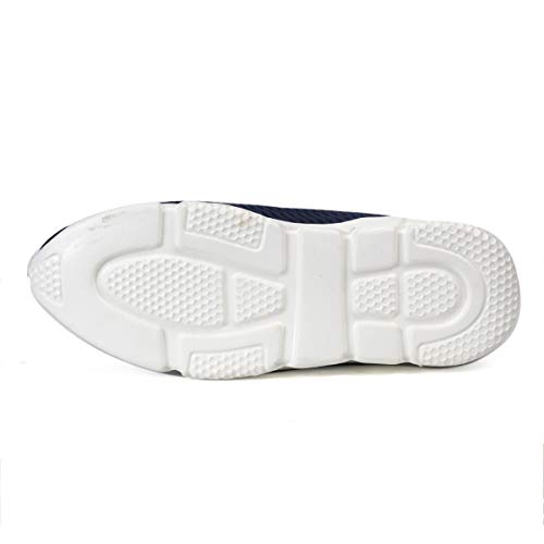 BXXY Men's 3 Inch Hidden Height Increasing Casual Sports Outdoor Lace-Up Shoes.
