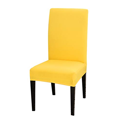 PETCUTE Fundas para Sillas Fundas Sillas de Salon Cubre Sillas Respaldo Alto Elasticas Forros Sillas de Comedor Cocina Casero Bouquet de La Boda...