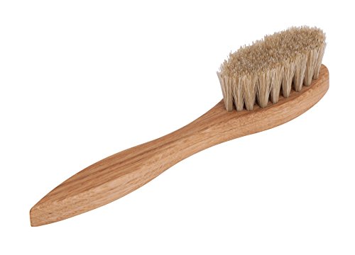 Redecker 390717 helle Auftragbürste, Rosshaar, Eichenholz, 17,5 cm