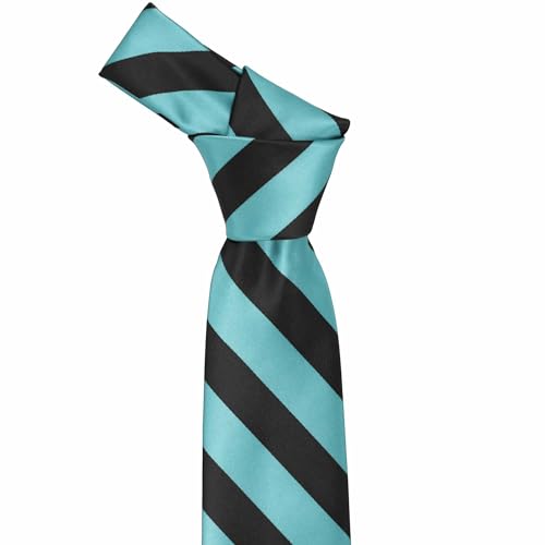 Image of tiemart Men's Striped Tie Standard Length