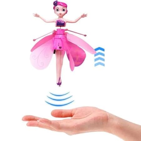 GEX Magical Flying Fairy Doll, Hand Sensor Control, USB Powered Magic Flying Fairy, Rainbow Glitter Flying Princess Doll Indoor, Fairy Doll for Girls Boys | Magical Flying Fairy Doll (B0DG5DFR19) Amazon Price History, Amazon Price Tracker