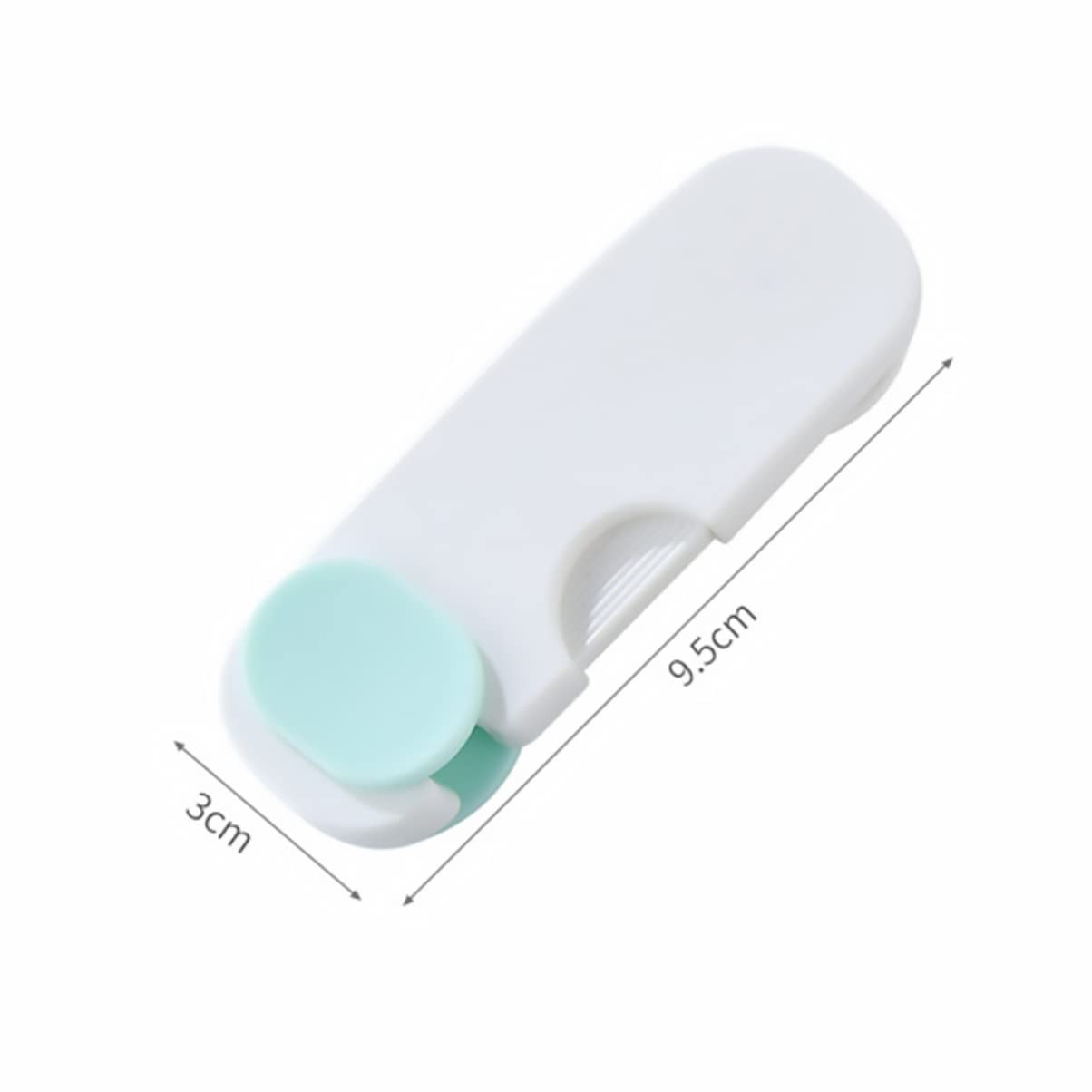 Toyvian 9pezzi Serrature Di Sicurezza Per Ragazzo Ragazza Chiusura Per Armadietti e Facile Da Usare Materiale Sicuro e Leggero Protezione Per Ragazzo Ragazza