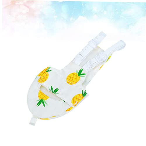Amosfun 2 Pçs Capas De Gaiola De Pássaro Fralda De Pássaro Animal De Estimação Traje De Vôo Conure T