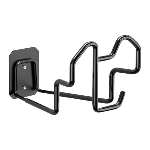 de pared de la manguera de jardín, percha de manguera de pared de servicio pesado con capacidad de carga de 50 kg de carga, gancho de garaje que ahorra espacio para jardinería de piscina de pati