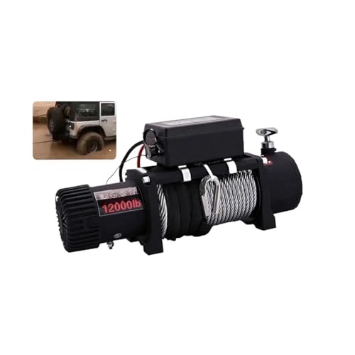 Winche Eléctrico 3000LB 12V para Vehículos Off Road miniatura 2