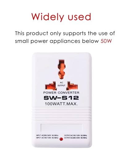 Autotron Voltage Converter 110V To 220V Step-Up & Step-Down Power Two-Way Conversion Voltage Converter Transformer For Travel thumb #5