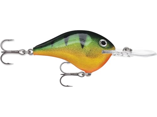 Rapala Dives-to Crankbait – Diving Hard Bait Lure – 2-1/4", Perch