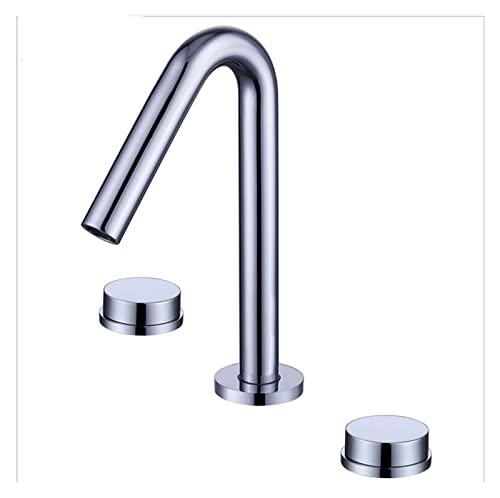 Bassin salle bain robinet mélangeur de toilette répandu 8 pouces chrome