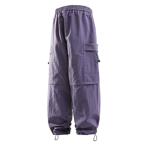 Pantalones Cargo Holgados de Cintura Alta para Hombre miniatura 3