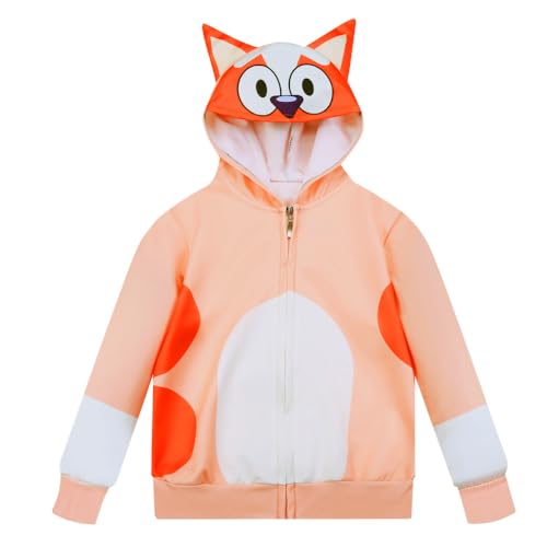 Quenny Halloween children's cartoon cosplay animal shape cardigan zipper spring and autumn coat