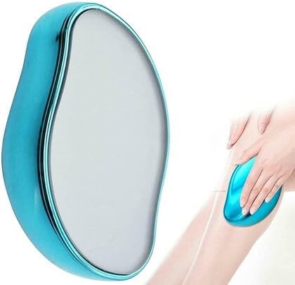 Magic Crystal Hair Eraser for Women & Men Painless Hair Remover, Reusable Crystal Epilator with Exfoliation for Arms, Legs & Back, Washable Hair Removal Tool for Smooth Skin-image-28