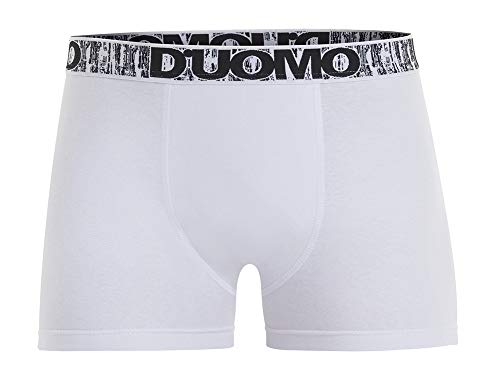 Kit 2 Boxer Liso, Duomo, Meninos, Preto/Branco, M